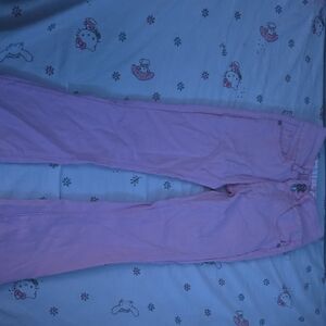 Pastels Light Pink Girls' Stretch Jeans
